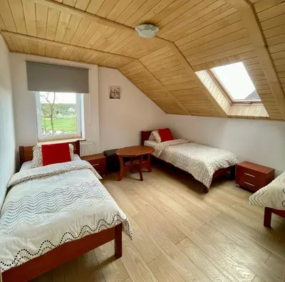 Plan piętra w obiekcie Agroturystyka Aksamitka