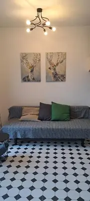 Część wypoczynkowa w obiekcie Domek pod Sosnową Górą 2