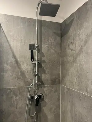 Łazienka w obiekcie Apartament Andrea z balkonem