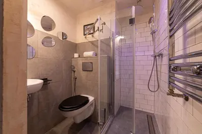 Łazienka w obiekcie RentPlanet - Apartament Rejtana