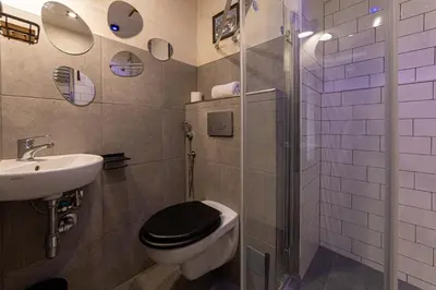 Łazienka w obiekcie RentPlanet - Apartament Rejtana