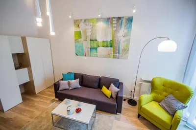 Część wypoczynkowa w obiekcie Mojito Apartments – Botanica