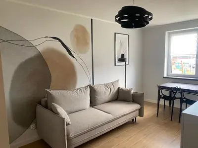 Część wypoczynkowa w obiekcie Apartament Duet