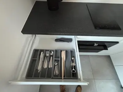 Kuchnia lub aneks kuchenny w obiekcie DWORCOWA 5 LOFT Numer 1