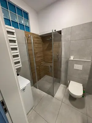 Łazienka w obiekcie DWORCOWA 5 LOFT Numer 1