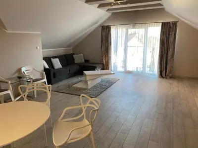 Część wypoczynkowa w obiekcie SleepWell Apartments Czarna Góra