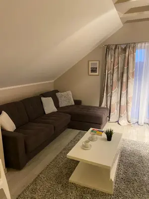 Część wypoczynkowa w obiekcie SleepWell Apartments Czarna Góra
