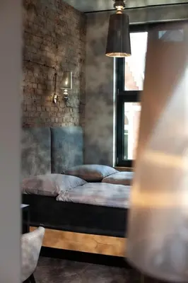 Łóżko lub łóżka w pokoju w obiekcie 