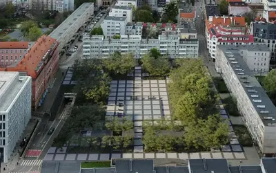 Widok na miasto Wrocław z tego apartamentu
