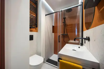 Łazienka w obiekcie Camden Apartment - Wrocław Old Town