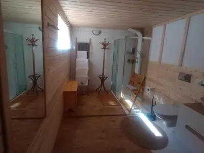 Łazienka w obiekcie Chata za Świerkami