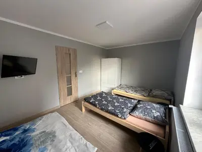 Plan piętra w obiekcie Noclegi Śluzowa