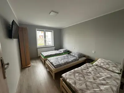 Plan piętra w obiekcie Noclegi Śluzowa