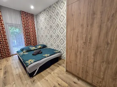 Łóżko lub łóżka w pokoju w obiekcie Działkowa