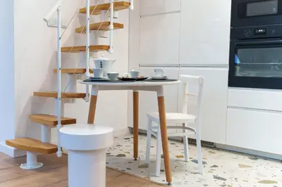 Kuchnia lub aneks kuchenny w obiekcie Apartamenty Raciborska 8