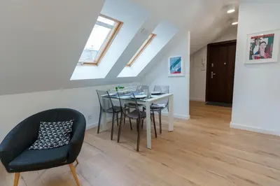 Część wypoczynkowa w obiekcie Apartamenty Raciborska 8