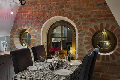 Plan piętra w obiekcie Klimatyczne mieszkanie w Rynku