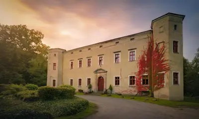 Budynek, w którym mieści się aparthotel