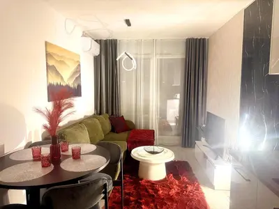 Część wypoczynkowa w obiekcie Podwórcowa Apartment - Self Check-In 20h