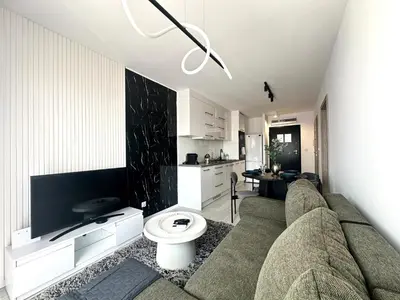 Część wypoczynkowa w obiekcie Podwórcowa Apartment - Self Check-In 20h