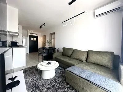 Część wypoczynkowa w obiekcie Podwórcowa Apartment - Self Check-In 20h