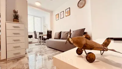 Część wypoczynkowa w obiekcie Apartament Rodzinny II