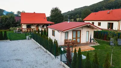 Budynek, w którym mieści się dom wakacyjny
