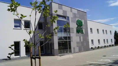Budynek, w którym mieści się hotel