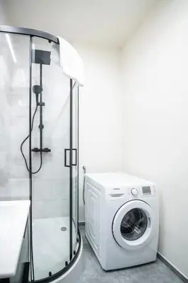 Łazienka w obiekcie Apartament Łokietka