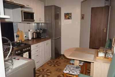 Kuchnia lub aneks kuchenny w obiekcie Mieszkanie na Nadodrzu