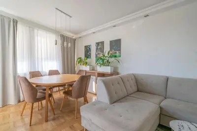 Część wypoczynkowa w obiekcie Apartament Turkusowy Self Check In