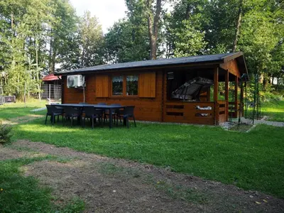 Ogród w obiekcie Ranczo w Dolinie Biskupice
