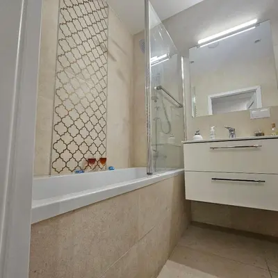 Łazienka w obiekcie Apartament Tęczowy