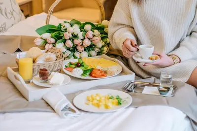 Jedzenie w hotelu lub w pobliżu