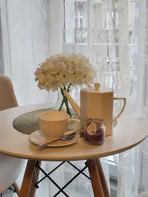Plan piętra w obiekcie Apartament-Studio 1 Gliwice z balkonem