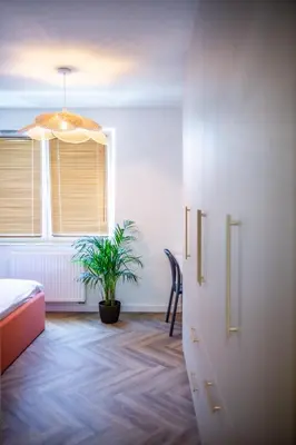 Plan piętra w obiekcie Apartament Mikołowska z balkonem