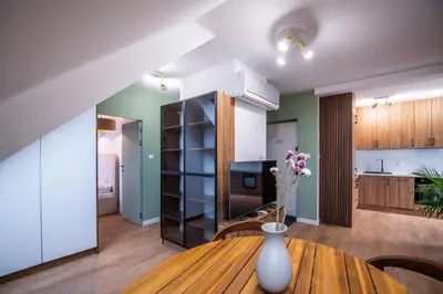 Kuchnia lub aneks kuchenny w obiekcie Apartamenty Kościuszki