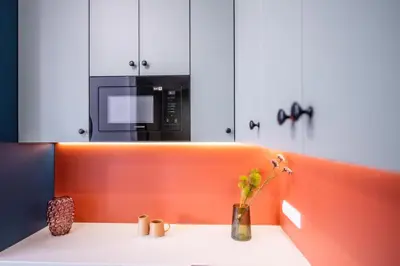 Kuchnia lub aneks kuchenny w obiekcie Apartamenty Kościuszki
