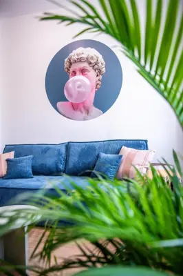 Część wypoczynkowa w obiekcie Apartamenty Kościuszki