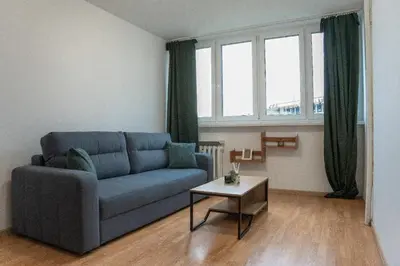 Część wypoczynkowa w obiekcie Mound Apartment