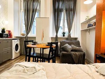 Kuchnia lub aneks kuchenny w obiekcie Walk 50m to Market Square & Rynek! Stylish 1BR, Kitchen