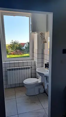 Łazienka w obiekcie Noclegi Czentorycki 3