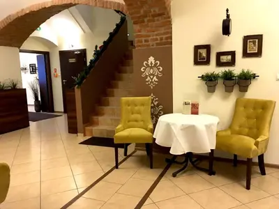 Część wypoczynkowa w obiekcie Hotel Pod Jeleniem