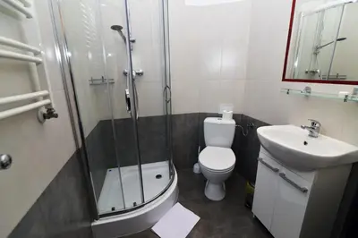 Łazienka w obiekcie Hotel Pod Jeleniem
