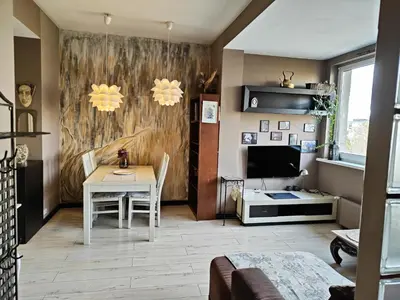 Kuchnia lub aneks kuchenny w obiekcie Apartament Stylowa Kamienica