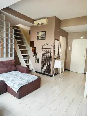 Część wypoczynkowa w obiekcie Apartament Stylowa Kamienica