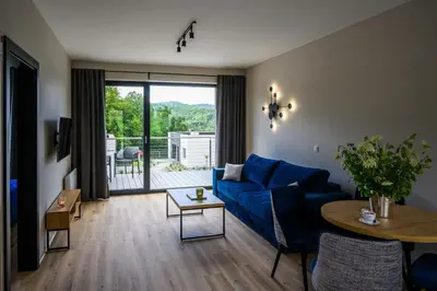 Balkon lub taras w obiekcie Hotel Bardo