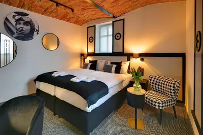 Łóżko lub łóżka w pokoju w obiekcie OAK Rooms
