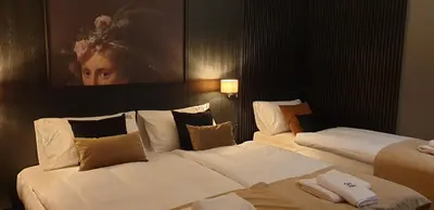 Łóżko lub łóżka w pokoju w obiekcie OAK Rooms