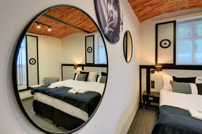 Łóżko lub łóżka w pokoju w obiekcie OAK Rooms